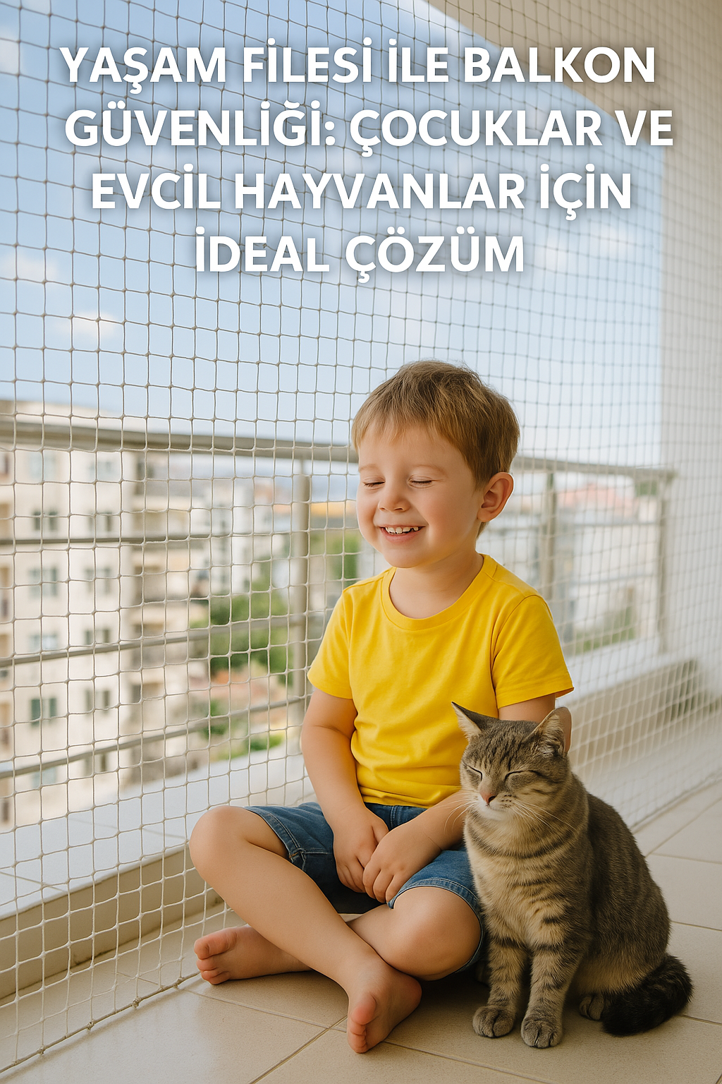 Yaşam Filesi ile Balkon Güvenliği: Çocuklar ve Evcil Hayvanlar İçin İdeal Çözüm