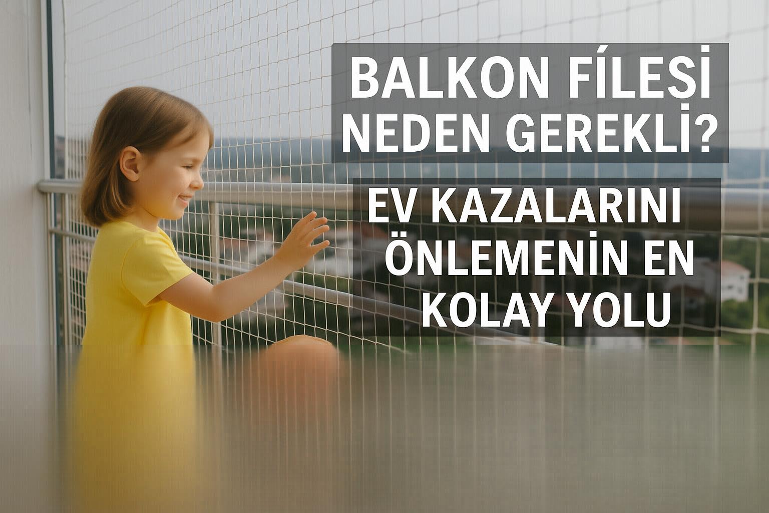Balkon Filesi Neden Gerekli? Ev Kazalarını Önlemenin En Kolay Yolu